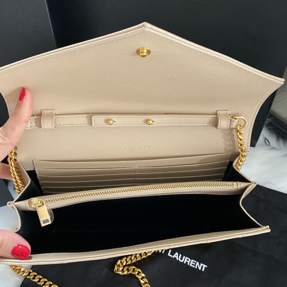 SOLD!! MONOGRAM CHAIN WALLET - Picture 3 of 8